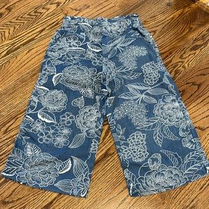 Gap wide leg summer pants